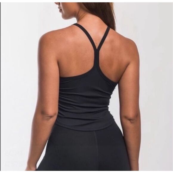 Echt Air Support Black Tank - No Tag - Fits Small ***Item: 0635 - Picture 2 of 6